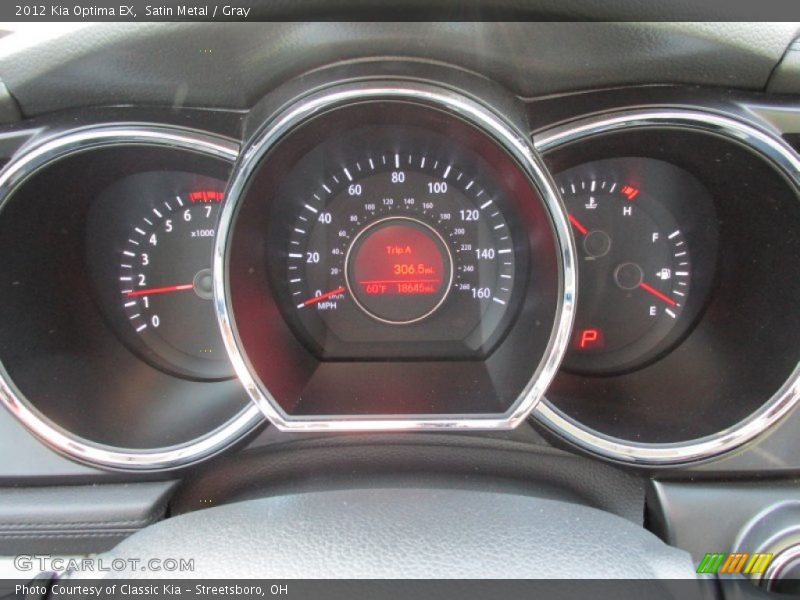 Satin Metal / Gray 2012 Kia Optima EX