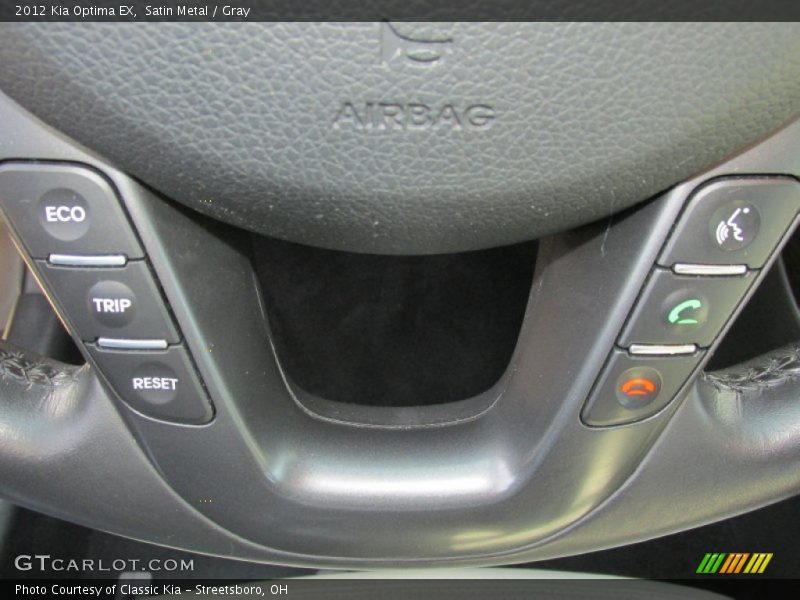 Satin Metal / Gray 2012 Kia Optima EX