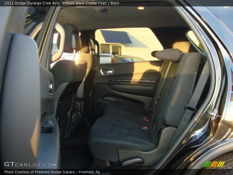 Brilliant Black Crystal Pearl / Black 2011 Dodge Durango Crew 4x4