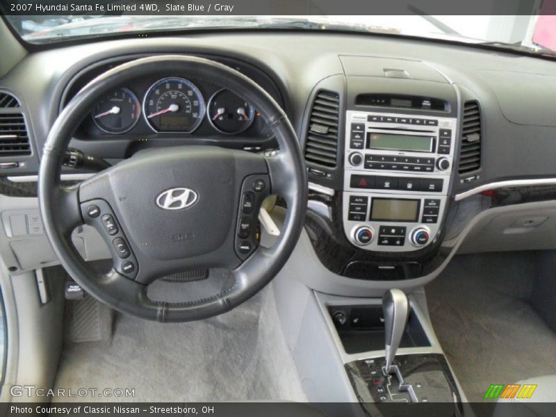 Slate Blue / Gray 2007 Hyundai Santa Fe Limited 4WD