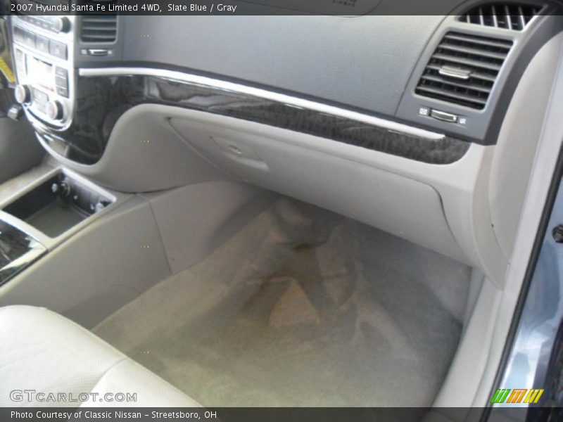 Slate Blue / Gray 2007 Hyundai Santa Fe Limited 4WD