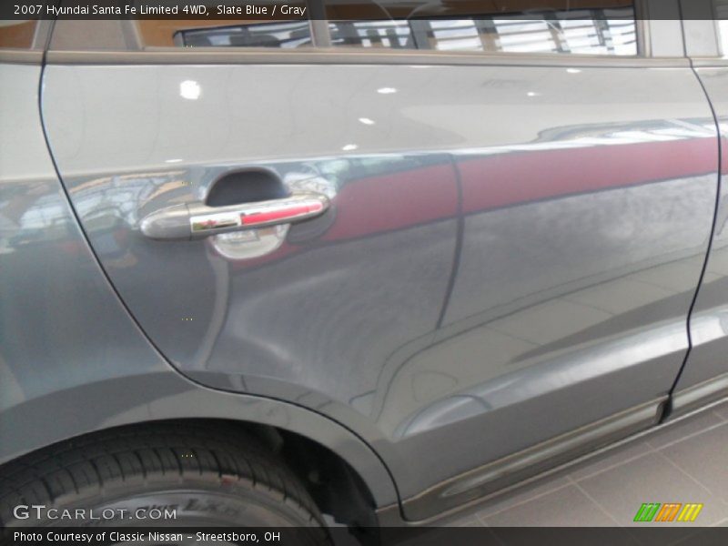Slate Blue / Gray 2007 Hyundai Santa Fe Limited 4WD