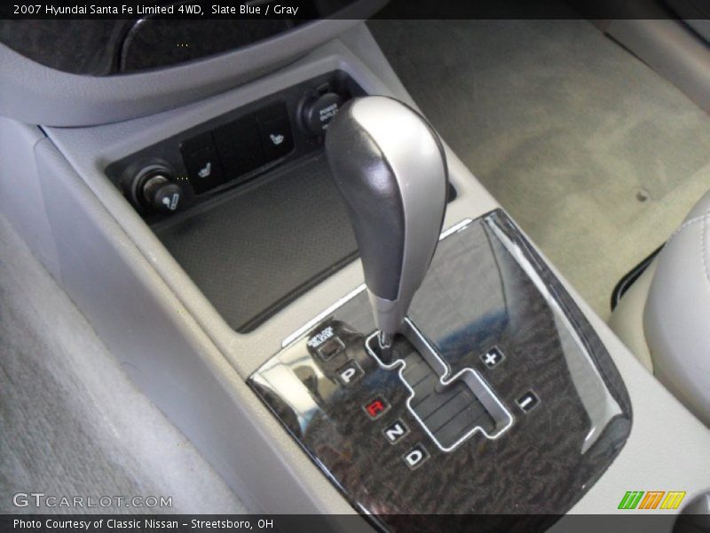 Slate Blue / Gray 2007 Hyundai Santa Fe Limited 4WD