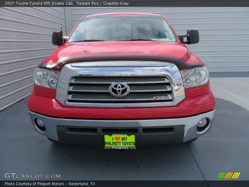 Radiant Red / Graphite Gray 2007 Toyota Tundra SR5 Double Cab