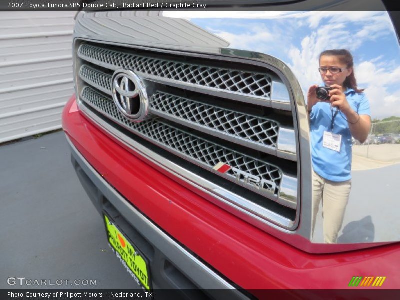 Radiant Red / Graphite Gray 2007 Toyota Tundra SR5 Double Cab