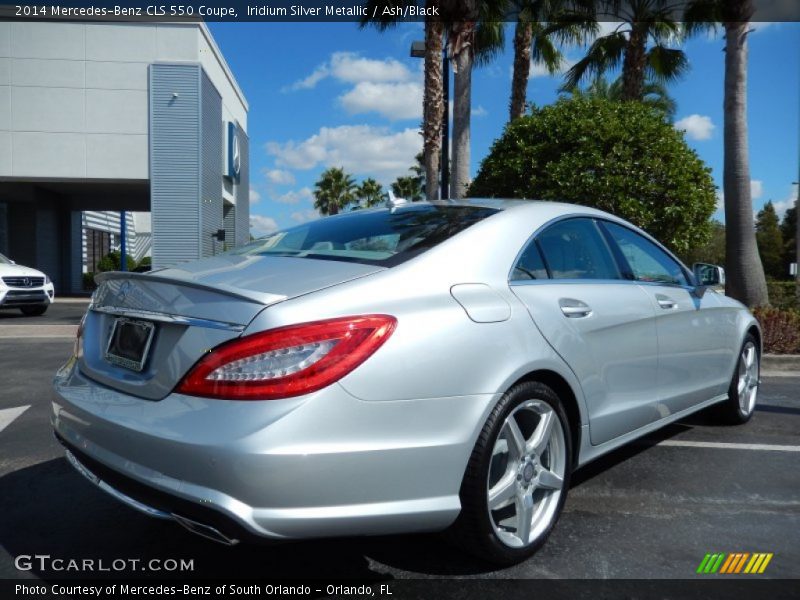 Iridium Silver Metallic / Ash/Black 2014 Mercedes-Benz CLS 550 Coupe