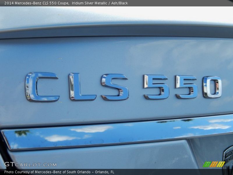 Iridium Silver Metallic / Ash/Black 2014 Mercedes-Benz CLS 550 Coupe