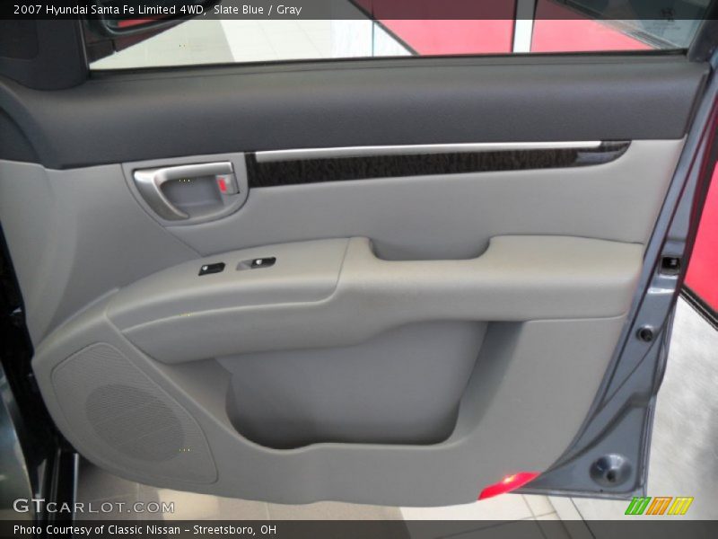 Slate Blue / Gray 2007 Hyundai Santa Fe Limited 4WD