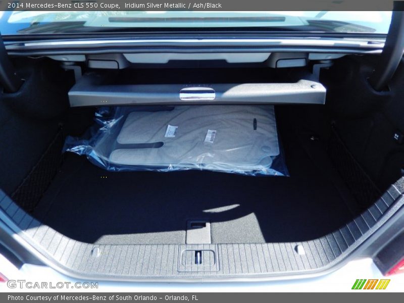 Iridium Silver Metallic / Ash/Black 2014 Mercedes-Benz CLS 550 Coupe