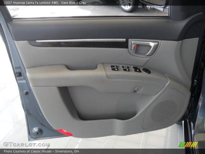 Slate Blue / Gray 2007 Hyundai Santa Fe Limited 4WD