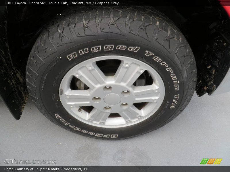 Radiant Red / Graphite Gray 2007 Toyota Tundra SR5 Double Cab