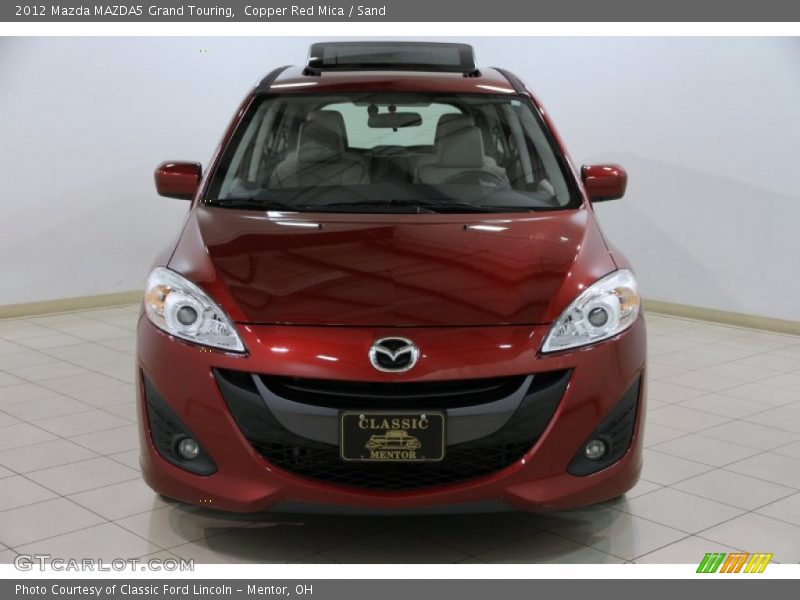 Copper Red Mica / Sand 2012 Mazda MAZDA5 Grand Touring