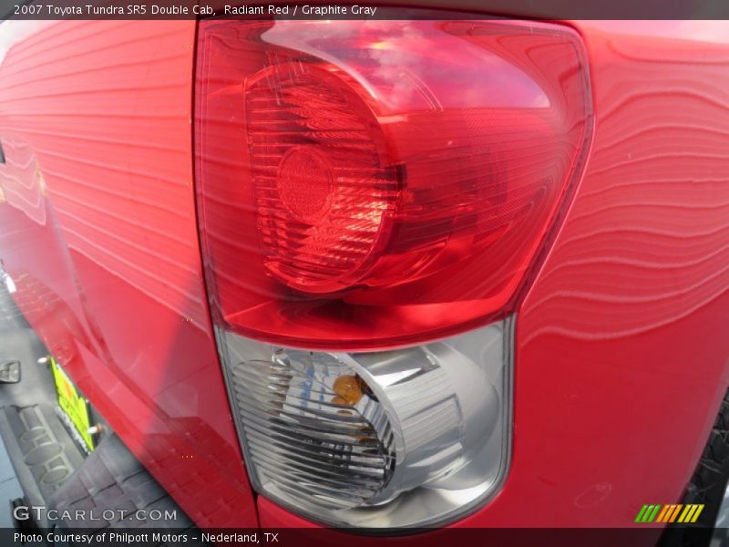 Radiant Red / Graphite Gray 2007 Toyota Tundra SR5 Double Cab
