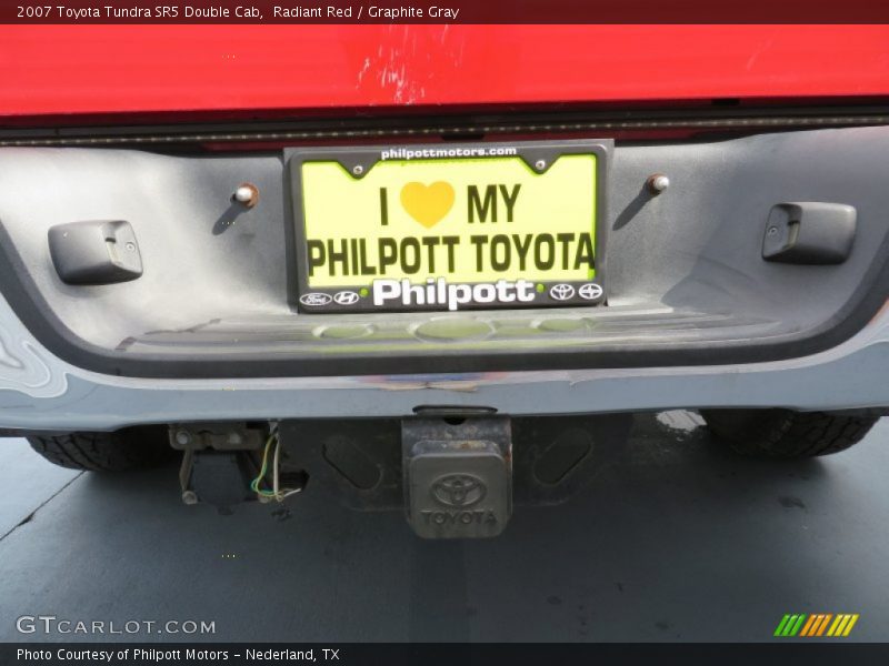 Radiant Red / Graphite Gray 2007 Toyota Tundra SR5 Double Cab
