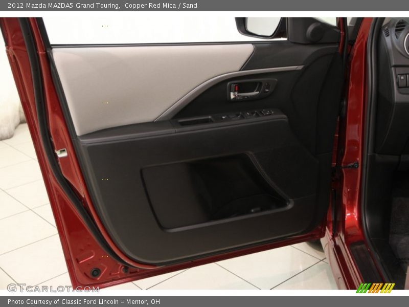 Copper Red Mica / Sand 2012 Mazda MAZDA5 Grand Touring