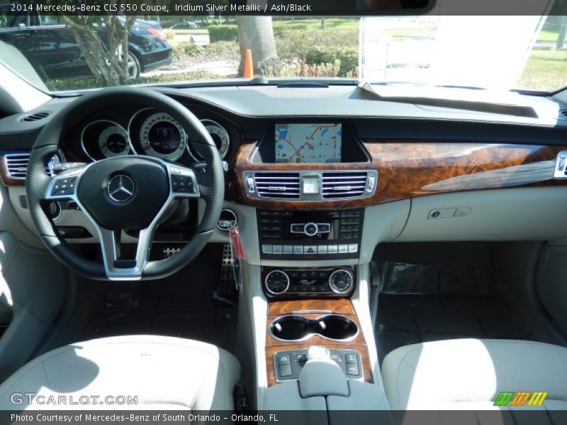 Iridium Silver Metallic / Ash/Black 2014 Mercedes-Benz CLS 550 Coupe