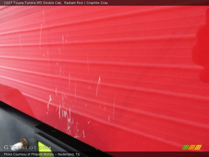 Radiant Red / Graphite Gray 2007 Toyota Tundra SR5 Double Cab