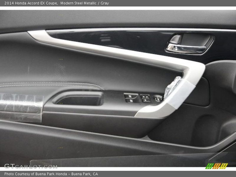 Modern Steel Metallic / Gray 2014 Honda Accord EX Coupe