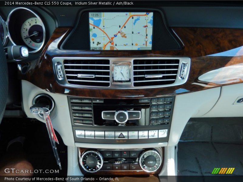 Iridium Silver Metallic / Ash/Black 2014 Mercedes-Benz CLS 550 Coupe