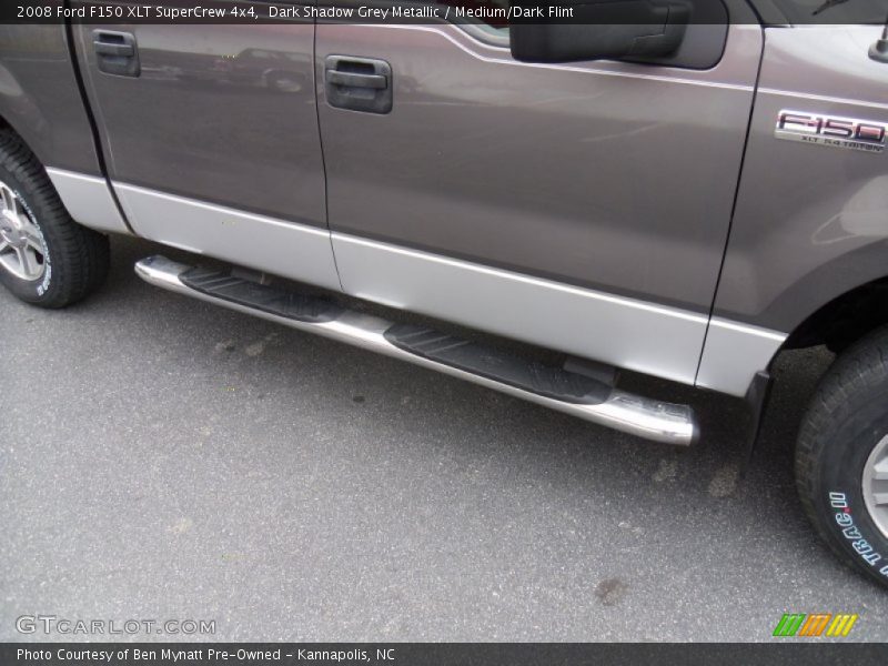 Dark Shadow Grey Metallic / Medium/Dark Flint 2008 Ford F150 XLT SuperCrew 4x4