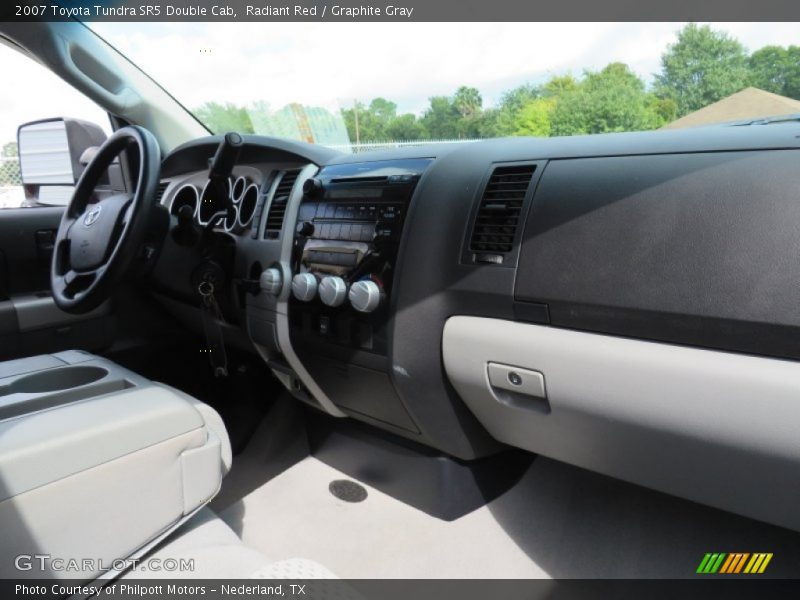 Radiant Red / Graphite Gray 2007 Toyota Tundra SR5 Double Cab