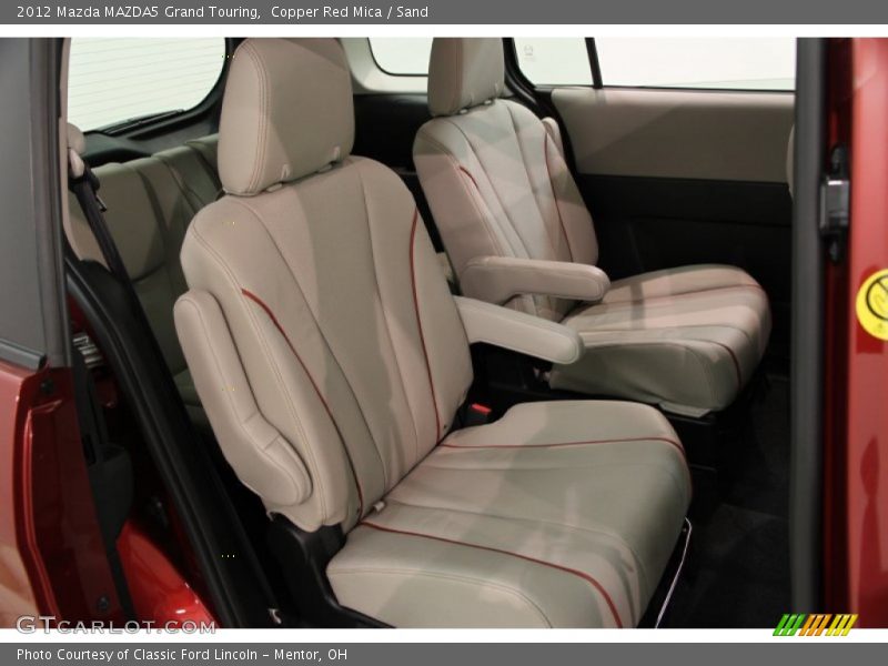 Copper Red Mica / Sand 2012 Mazda MAZDA5 Grand Touring