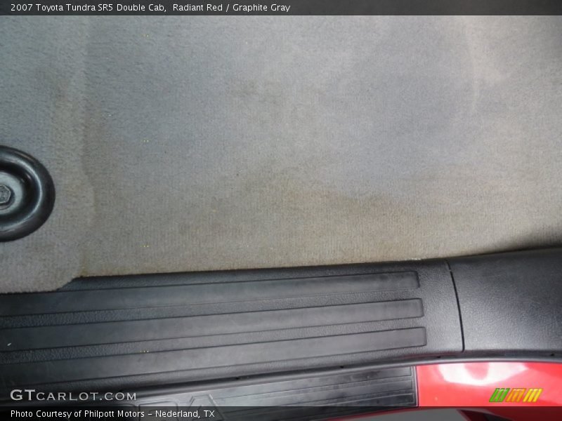 Radiant Red / Graphite Gray 2007 Toyota Tundra SR5 Double Cab