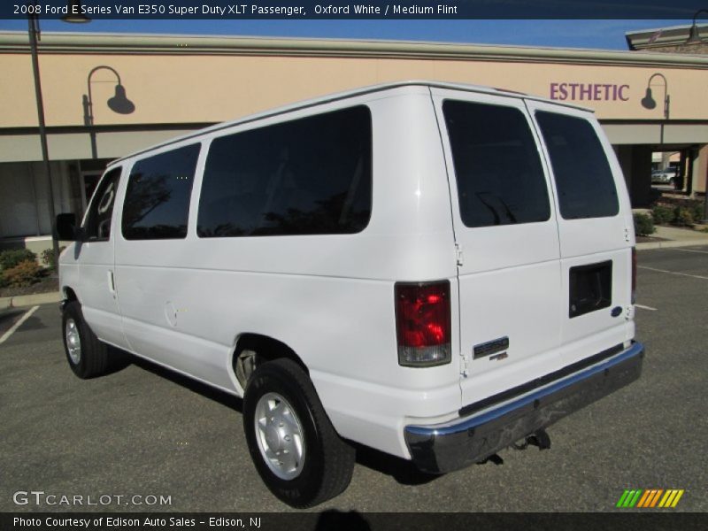 Oxford White / Medium Flint 2008 Ford E Series Van E350 Super Duty XLT Passenger