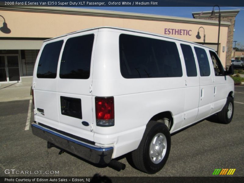 Oxford White / Medium Flint 2008 Ford E Series Van E350 Super Duty XLT Passenger