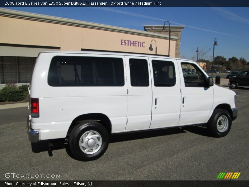 Oxford White / Medium Flint 2008 Ford E Series Van E350 Super Duty XLT Passenger