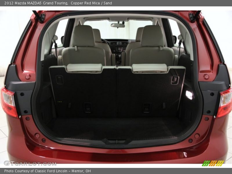 Copper Red Mica / Sand 2012 Mazda MAZDA5 Grand Touring
