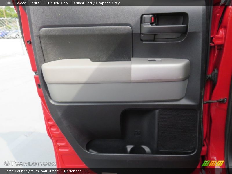 Radiant Red / Graphite Gray 2007 Toyota Tundra SR5 Double Cab