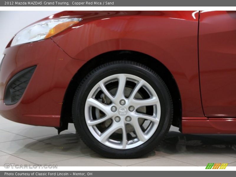 Copper Red Mica / Sand 2012 Mazda MAZDA5 Grand Touring