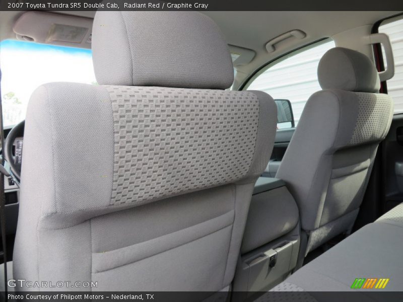 Radiant Red / Graphite Gray 2007 Toyota Tundra SR5 Double Cab