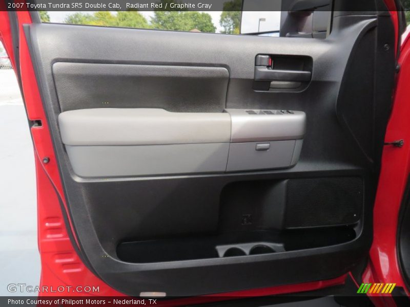 Radiant Red / Graphite Gray 2007 Toyota Tundra SR5 Double Cab