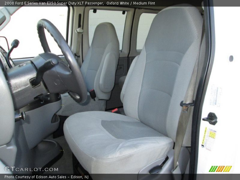 Oxford White / Medium Flint 2008 Ford E Series Van E350 Super Duty XLT Passenger