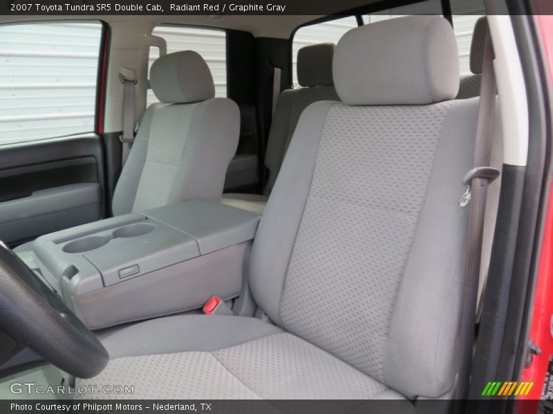 Radiant Red / Graphite Gray 2007 Toyota Tundra SR5 Double Cab