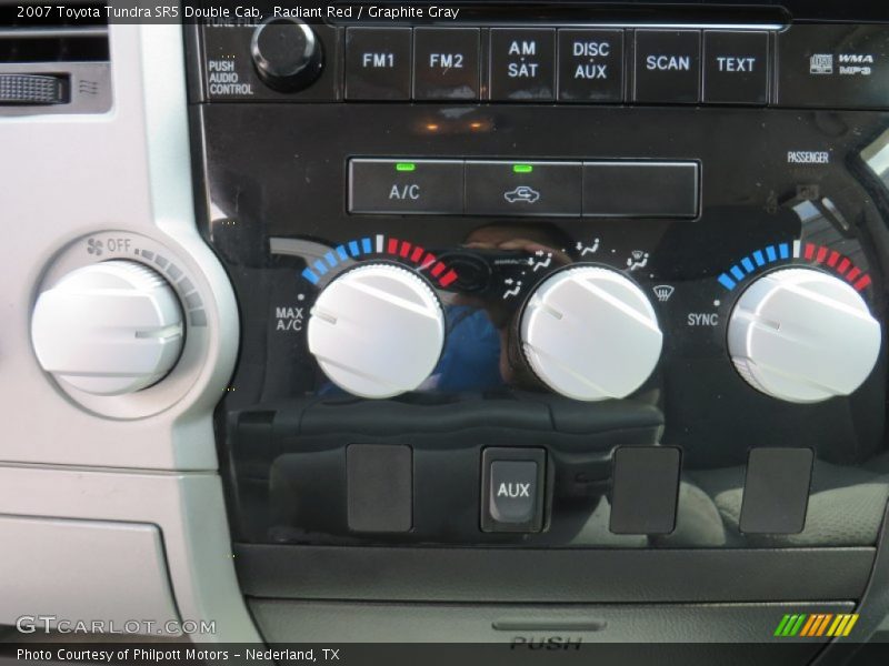 Radiant Red / Graphite Gray 2007 Toyota Tundra SR5 Double Cab