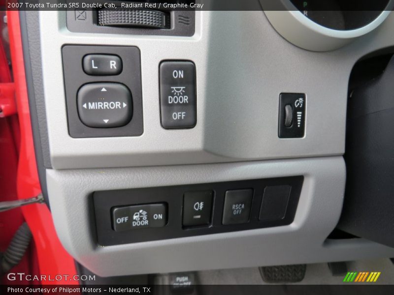 Radiant Red / Graphite Gray 2007 Toyota Tundra SR5 Double Cab