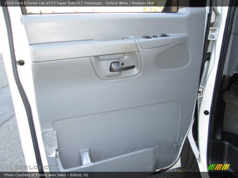 Oxford White / Medium Flint 2008 Ford E Series Van E350 Super Duty XLT Passenger