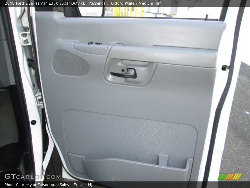 Oxford White / Medium Flint 2008 Ford E Series Van E350 Super Duty XLT Passenger