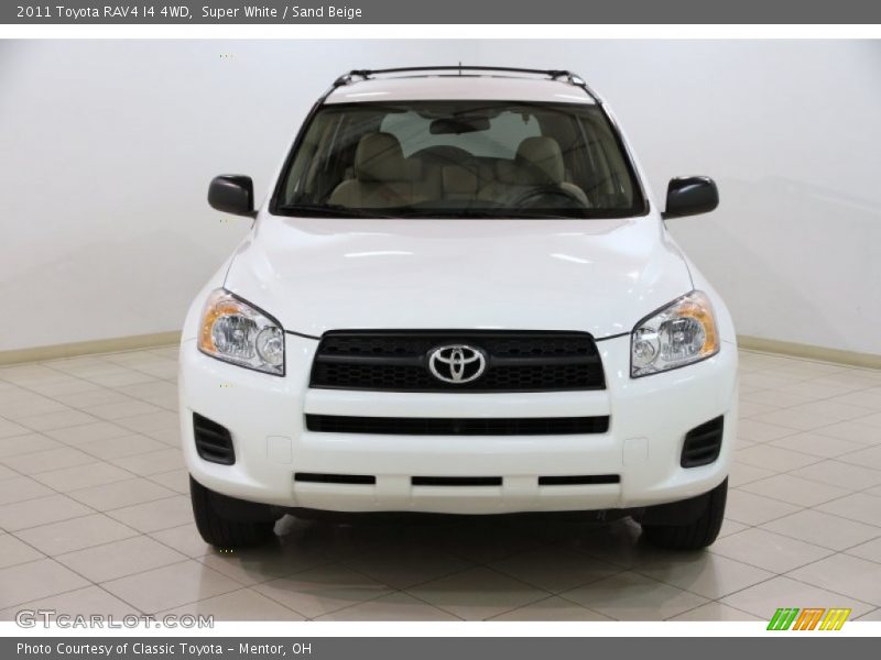 Super White / Sand Beige 2011 Toyota RAV4 I4 4WD