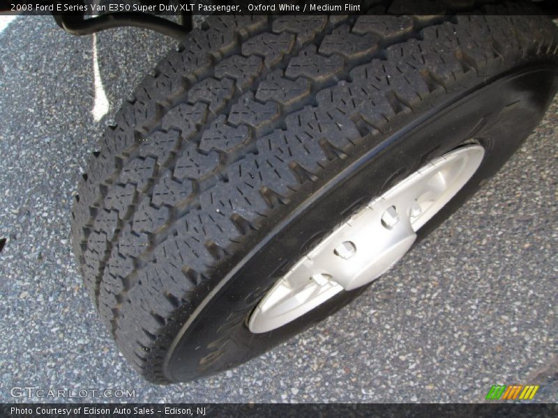 Oxford White / Medium Flint 2008 Ford E Series Van E350 Super Duty XLT Passenger