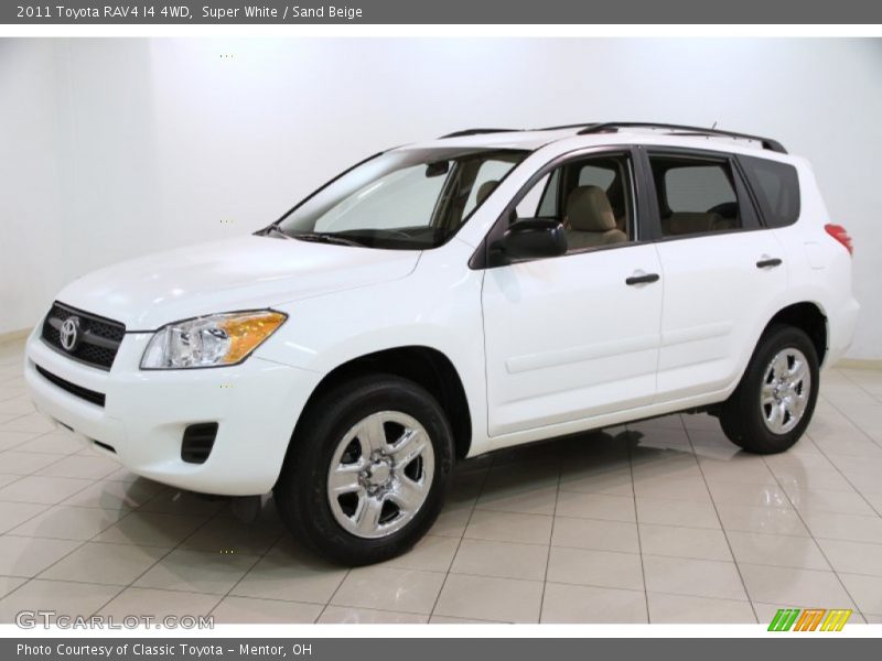 Super White / Sand Beige 2011 Toyota RAV4 I4 4WD