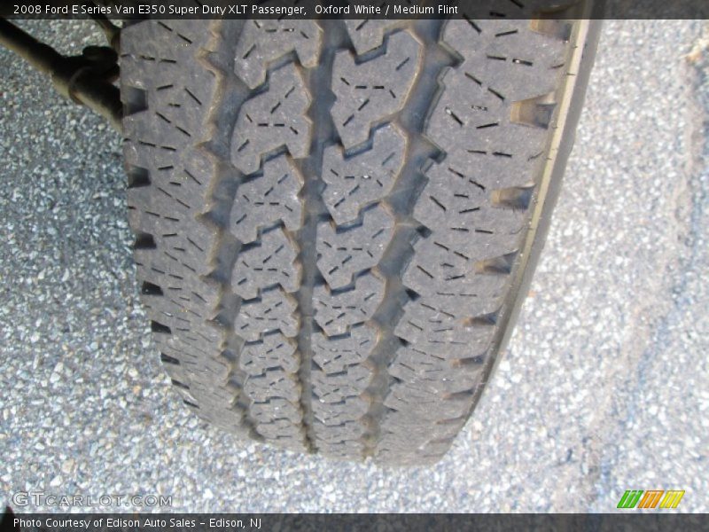 Oxford White / Medium Flint 2008 Ford E Series Van E350 Super Duty XLT Passenger