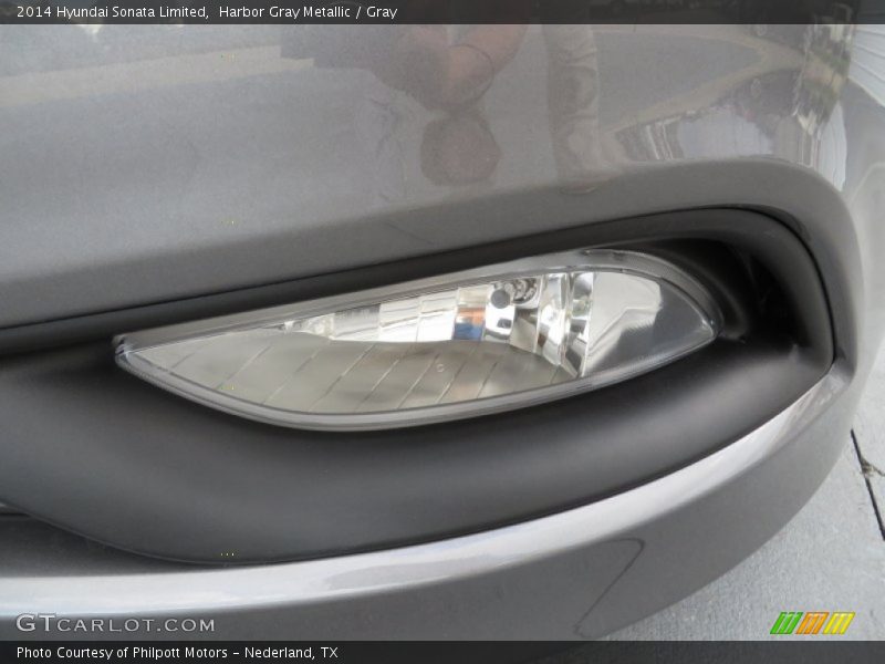 Harbor Gray Metallic / Gray 2014 Hyundai Sonata Limited