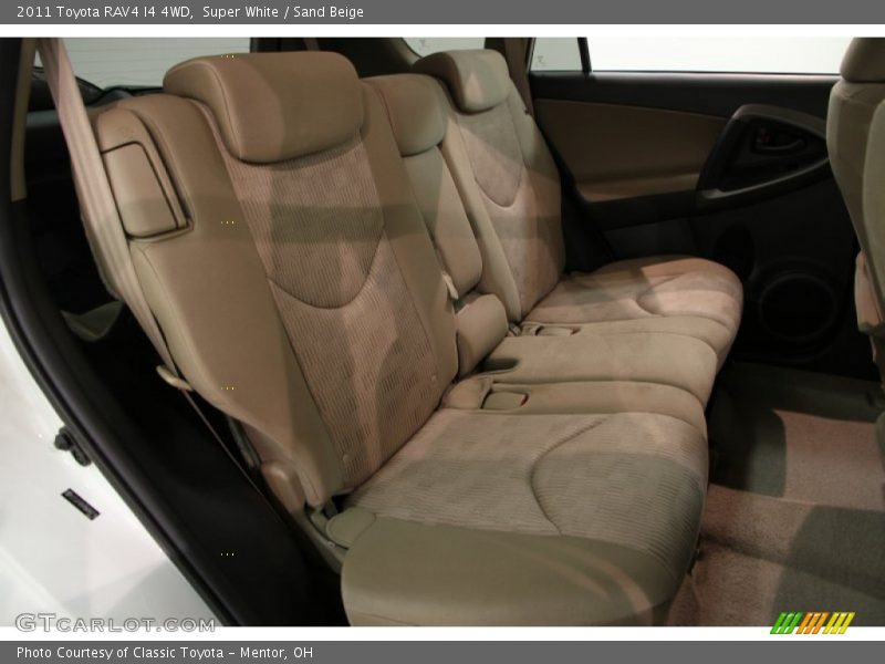Super White / Sand Beige 2011 Toyota RAV4 I4 4WD