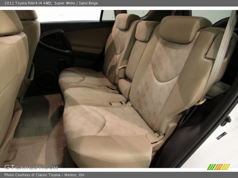 Super White / Sand Beige 2011 Toyota RAV4 I4 4WD