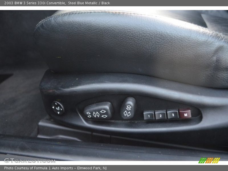 Controls of 2003 3 Series 330i Convertible