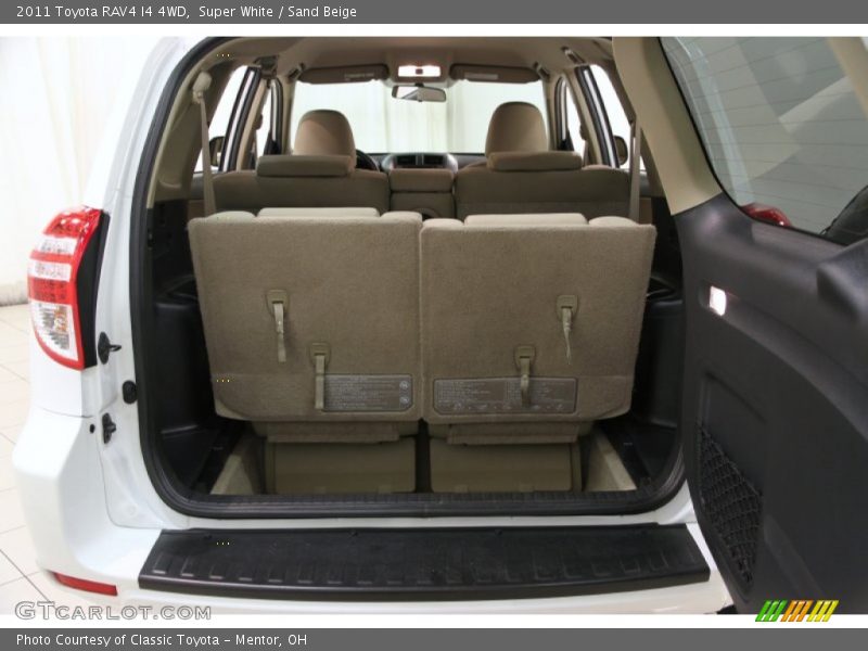Super White / Sand Beige 2011 Toyota RAV4 I4 4WD